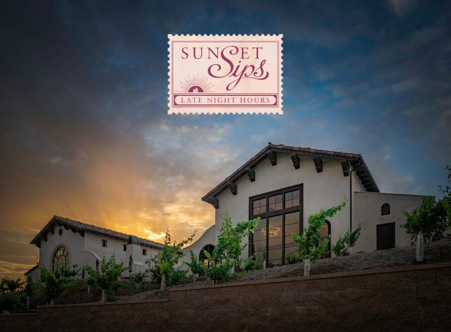 Sunset Sips - Twilight Tastings at Bolero - general event at Europa Village Wineries & Resort in Temecula, California