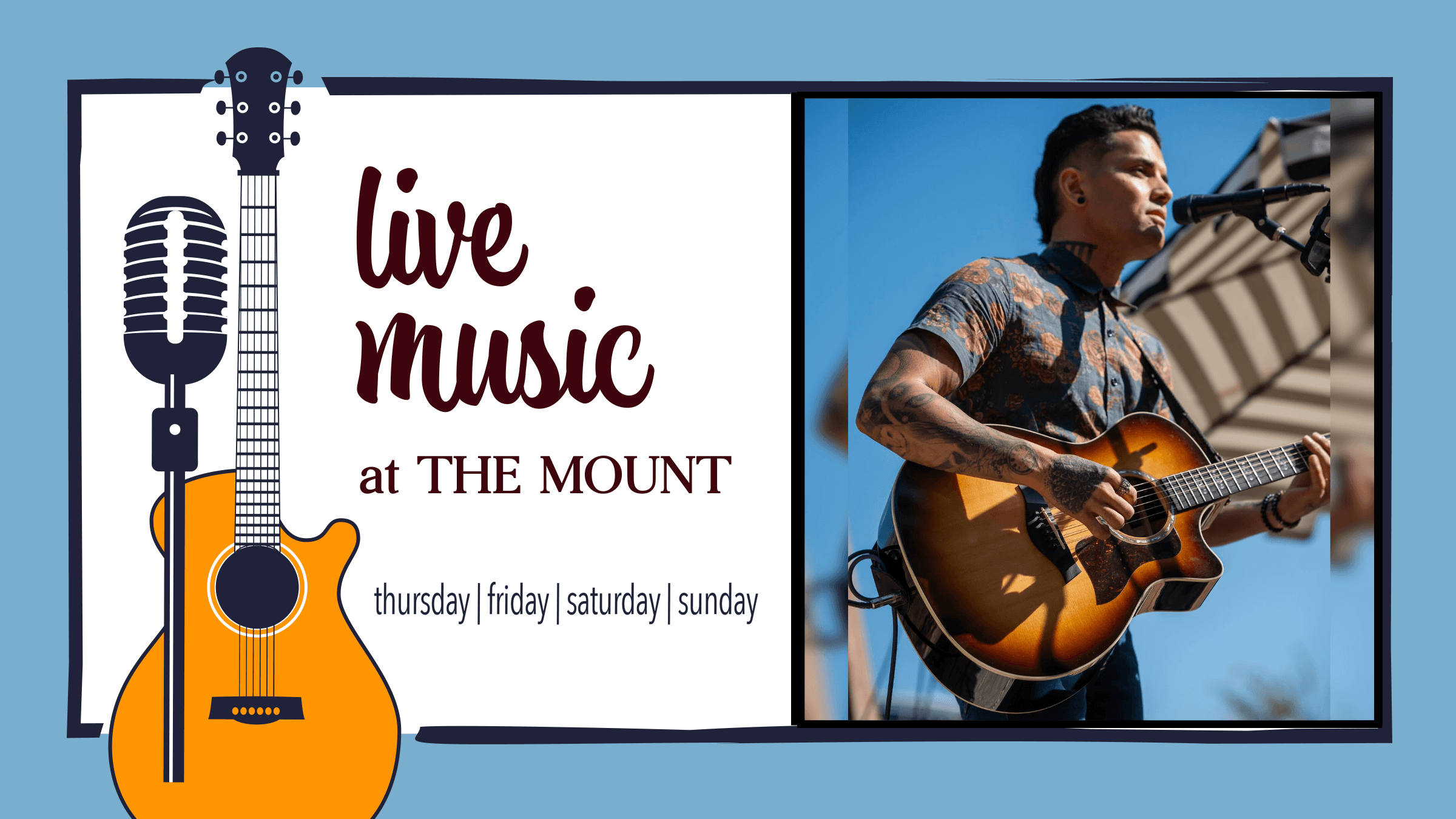 Live Music by Nate Penland - general event at Mount Palomar Winery in Temecula, California