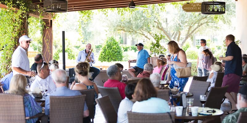 Live Music in the Reserve Room - Live Music event at The Restaurant at Ponte (Ponte Winery) in Temecula, California