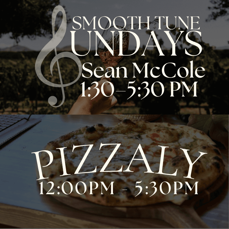 Smooth Tune Sundays with Sean McCole | Pizzaly - general event at Wiens Family Cellars in Temecula, California