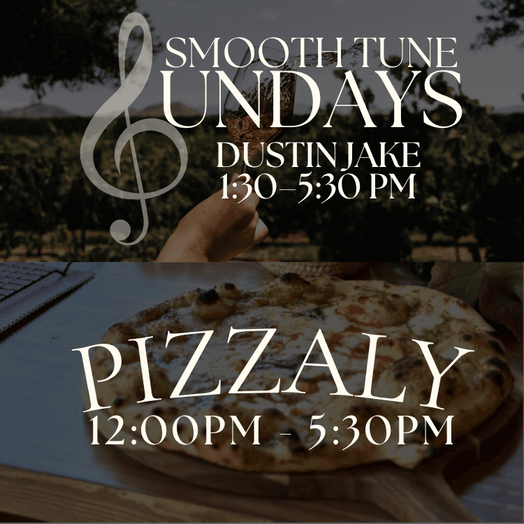 Smooth Tune Sundays with Dustin Jake | Pizzaly - general event at Wiens Family Cellars in Temecula, California