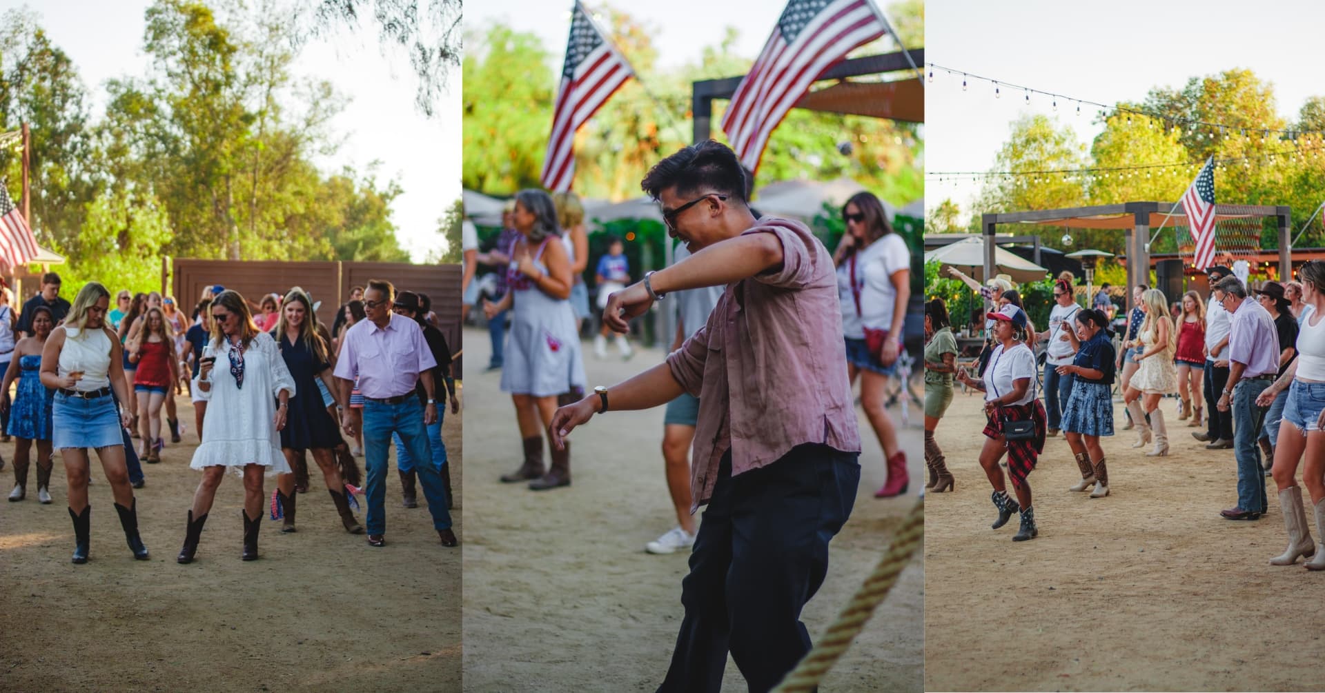 Line Dancing - Live Music event at Vitagliano Winery in Temecula, California