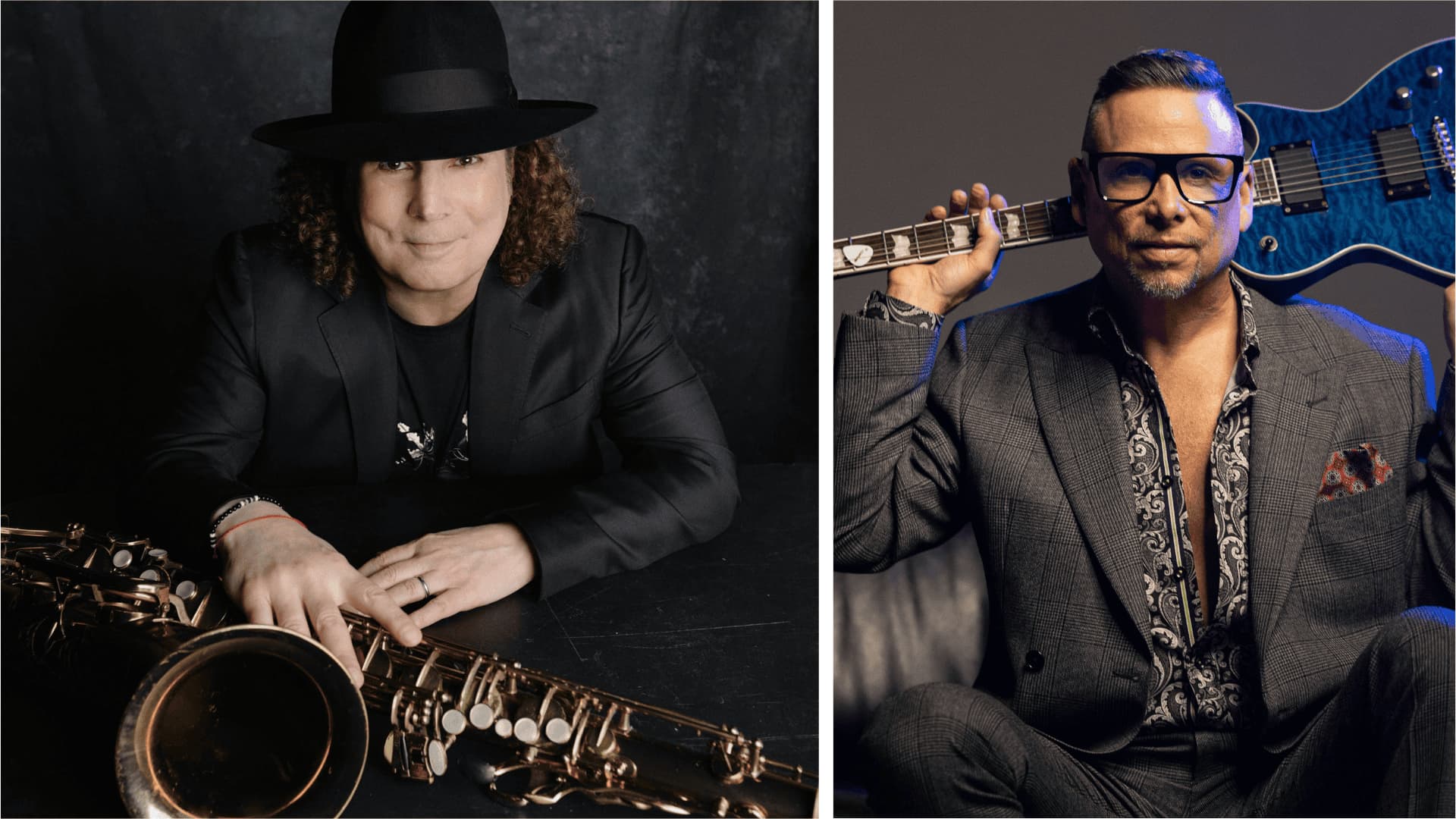 Boney James & JJ Sansaverino - general event at Thornton Winery in Temecula, California