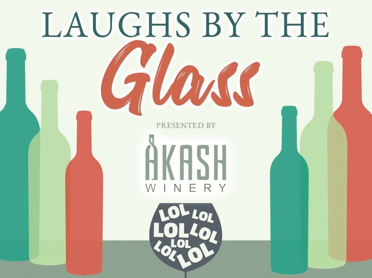 Laughs by the Glass - general event at Akash Winery & Vineyards in Temecula, California