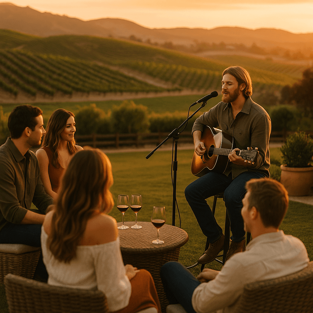 Live Music on the Lawn | Nate Penland - Winery event at Altísima Winery in Temecula, California
