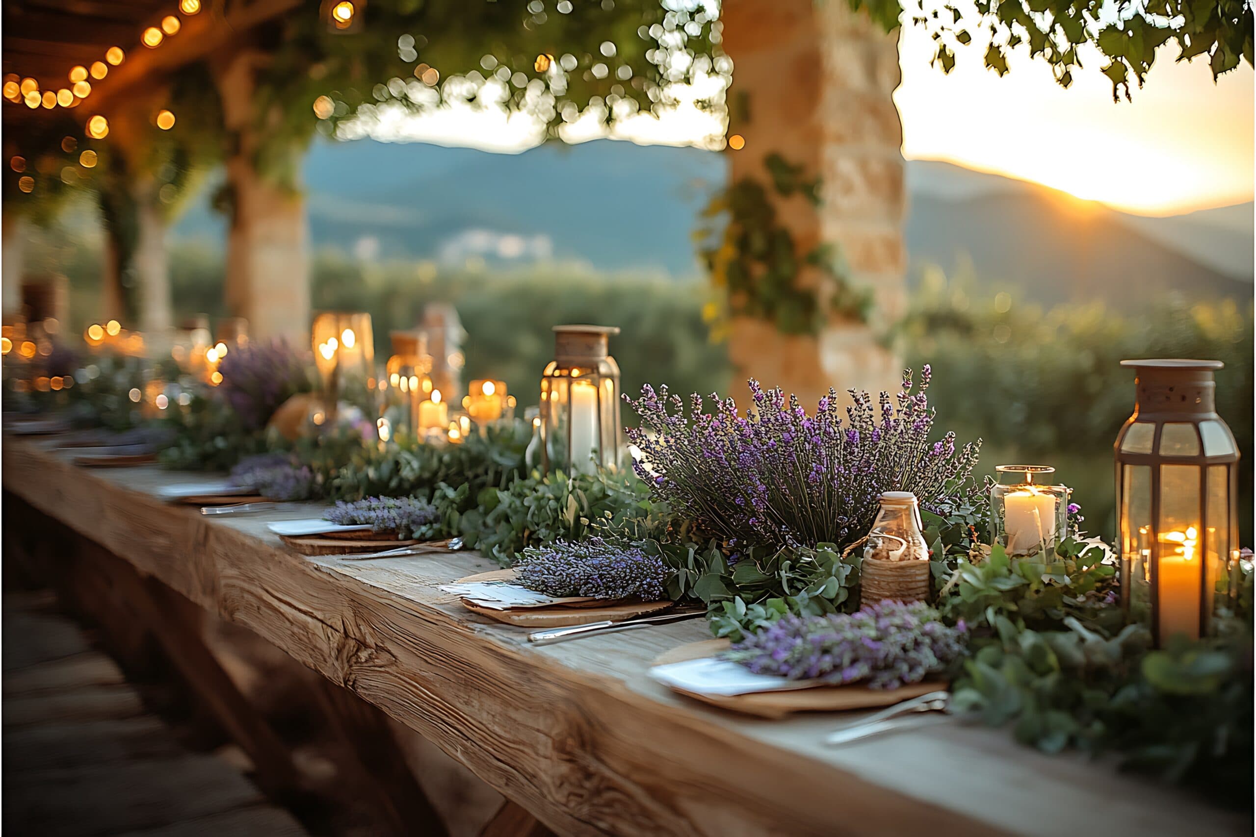 French Al Fresco Dinner - general event at Europa Village Wineries & Resort in Temecula, California