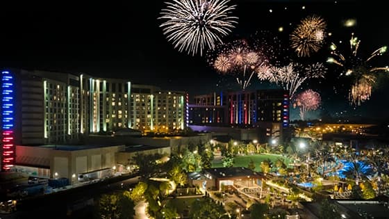 Pechanga's Annual 4th of July Fireworks - general event at Pechanga Resort Casino in Temecula, California